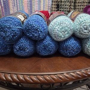 Blue Yarn Bundle